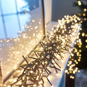 LEDs Christmas Cluster Lights in Warm White